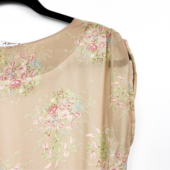 Suzy Shier Brown Flowy Floral Dress - Picture 9 of 10